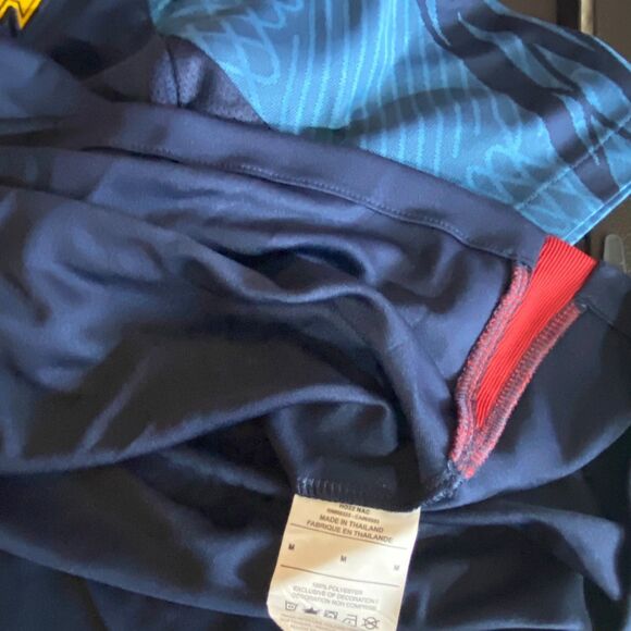 Nike Portugal National Team Dri-FIT Slim Fit Soccer Jersey Men’s M Blue/Green - Picture 6 of 8